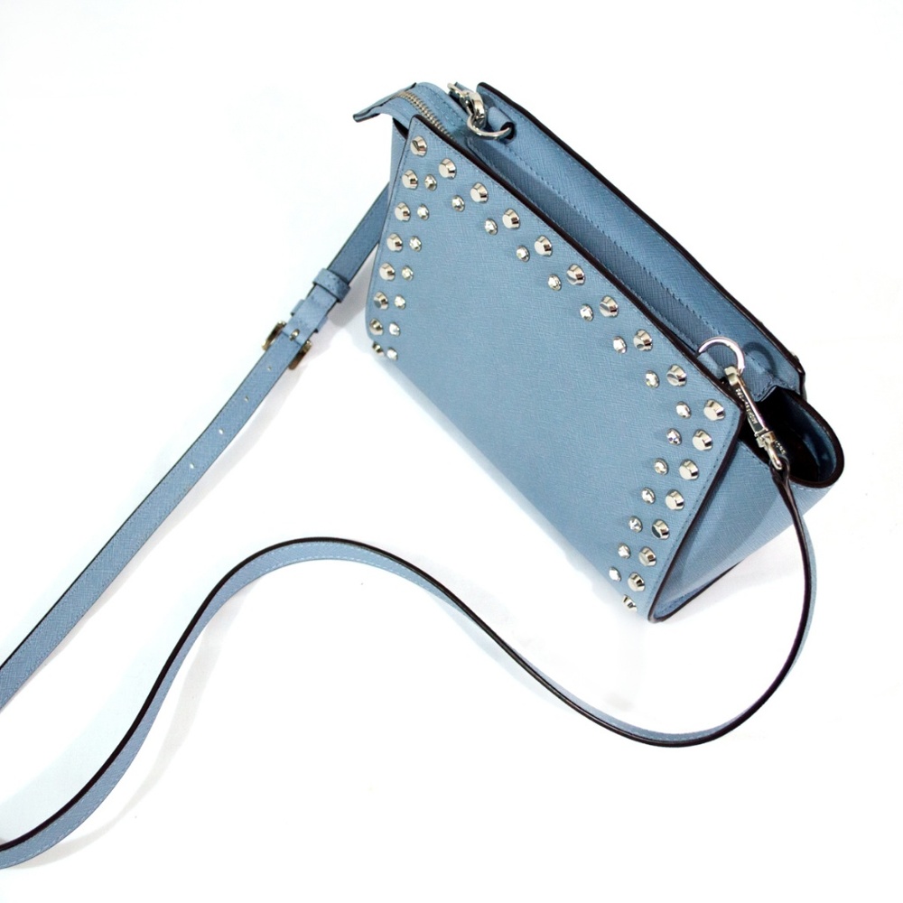 🎊SOLD 🎊Selma Stud Medium Top-Zip Crossbody Bag - Picture 5 of 7
